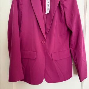 Women's Fuchsia Blazer